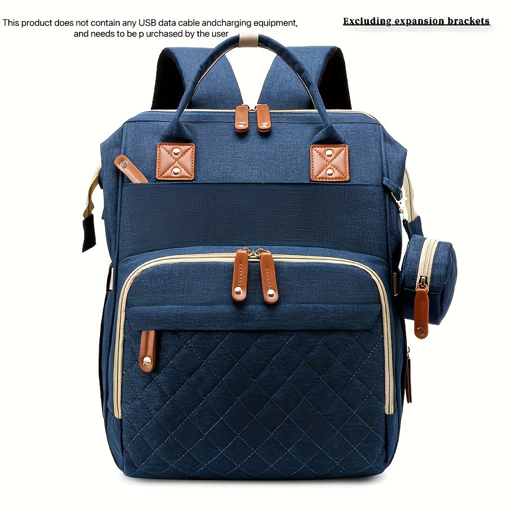 Ruffle Diaper Backpack – Stylish & Multifunctional Baby Bag