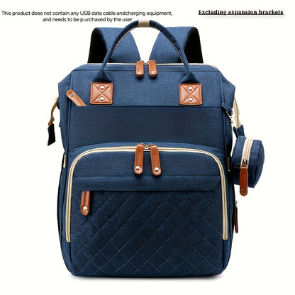 Ruffle Diaper Backpack – Stylish & Multifunctional Baby Bag