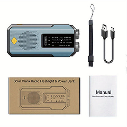 Emergency Radio – Solar Hand Crank with NOAA Weather Alert