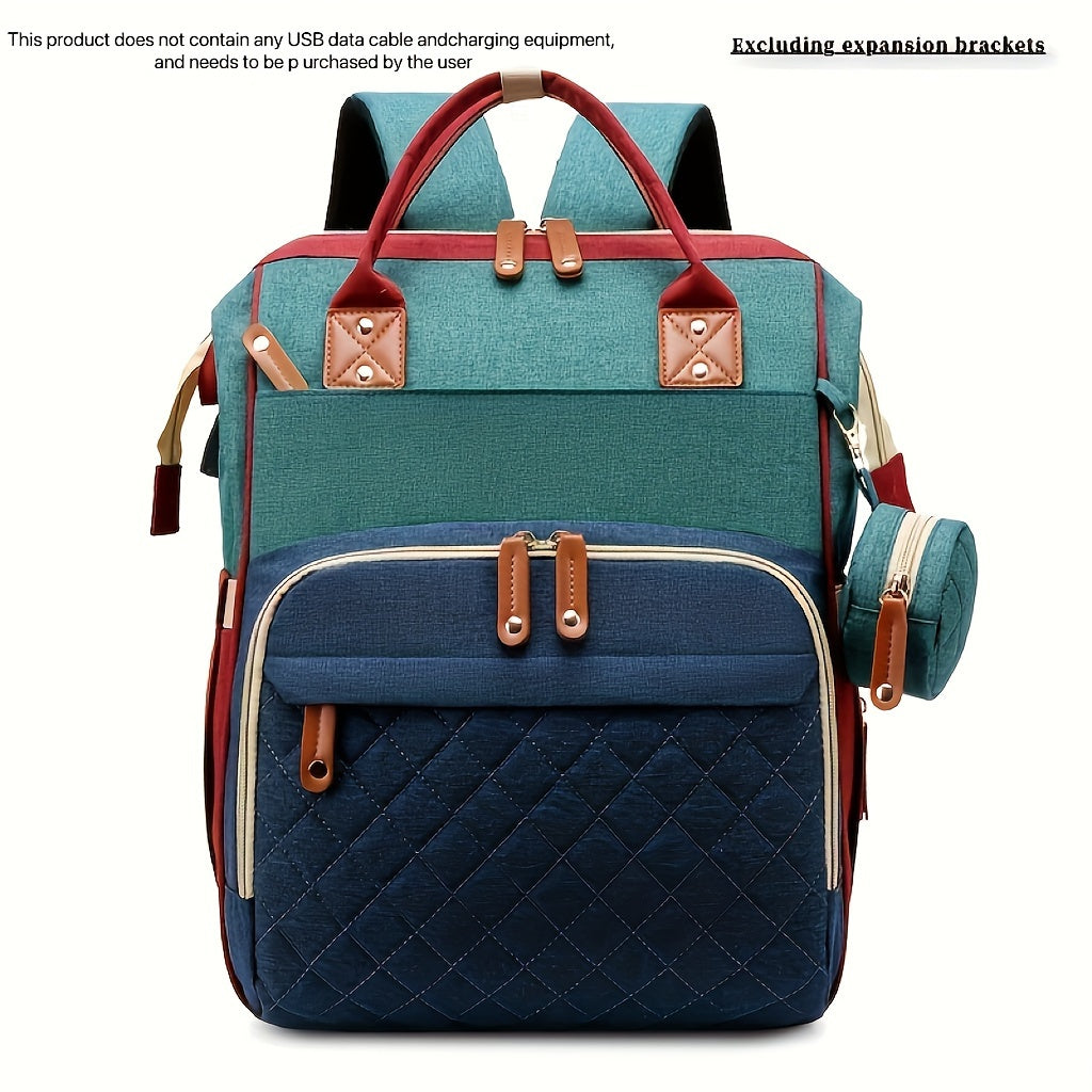 Ruffle Diaper Backpack – Stylish & Multifunctional Baby Bag