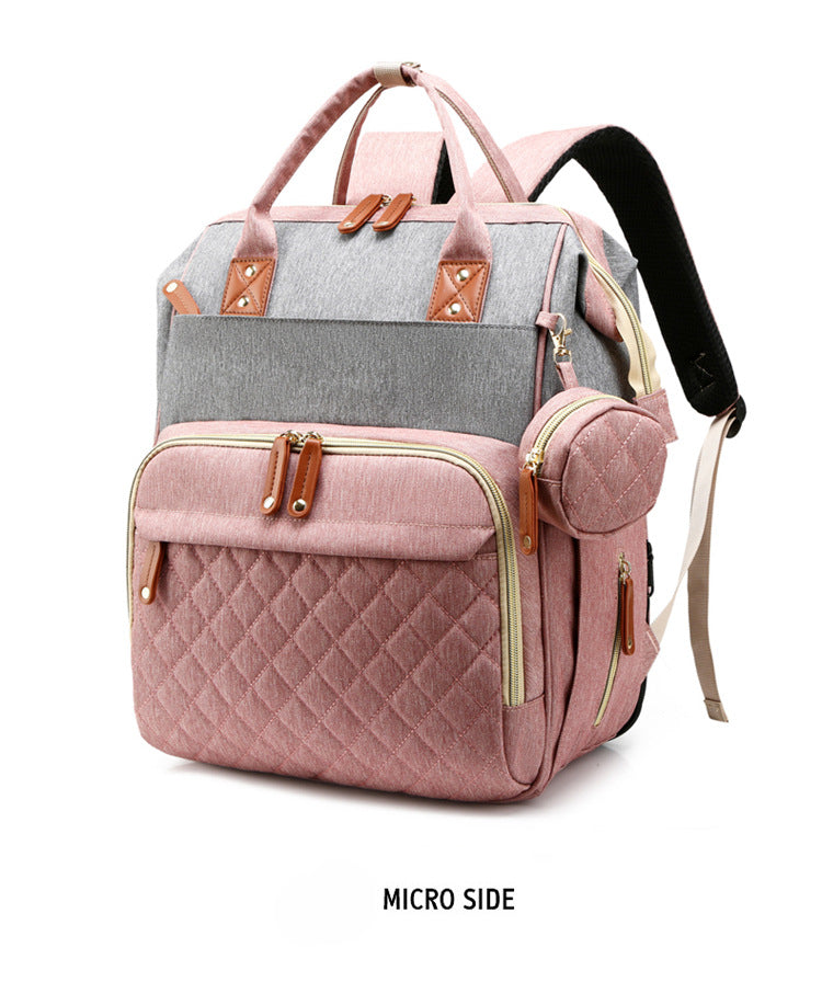 Ruffle Diaper Backpack – Stylish & Multifunctional Baby Bag