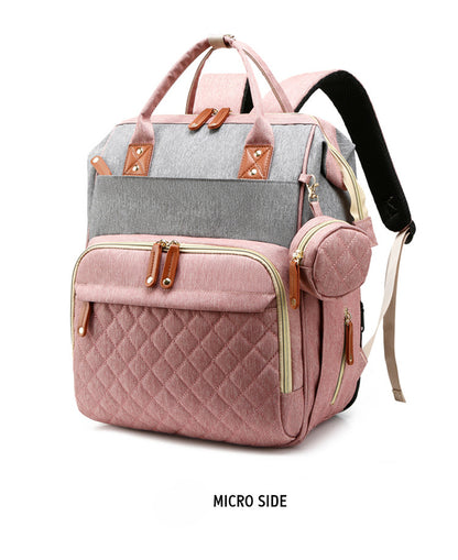 Ruffle Diaper Backpack – Stylish & Multifunctional Baby Bag