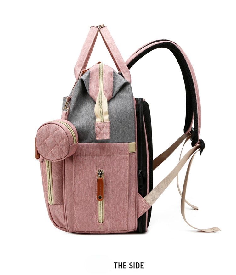 Ruffle Diaper Backpack – Stylish & Multifunctional Baby Bag