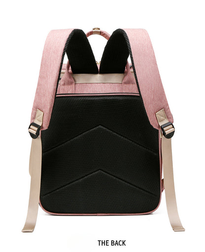 Ruffle Diaper Backpack – Stylish & Multifunctional Baby Bag