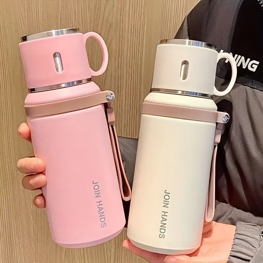 Matte Stainless Steel Travel Mug – Durable &amp; Stylish