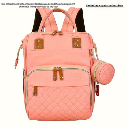 Ruffle Diaper Backpack – Stylish & Multifunctional Baby Bag