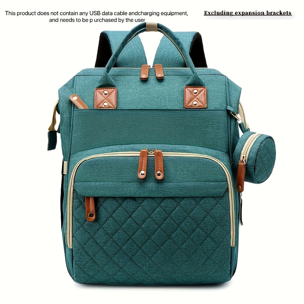 Ruffle Diaper Backpack – Stylish & Multifunctional Baby Bag