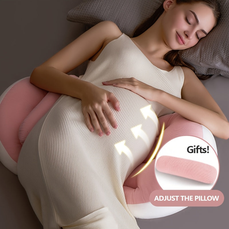 U-Shaped Maternity Pillow – Pregnancy Support for Side Sleepers