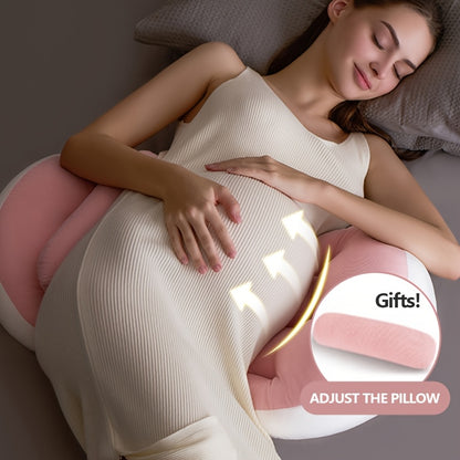 U-Shaped Maternity Pillow – Pregnancy Support for Side Sleepers