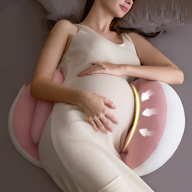 U-Shaped Maternity Pillow – Pregnancy Support for Side Sleepers