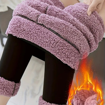 Fleece-Lined Jeggings – Warm High-Waisted Winter Leggings