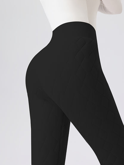 Women's Thermal Leggings – Fleece-Lined High-Waisted Bootcut