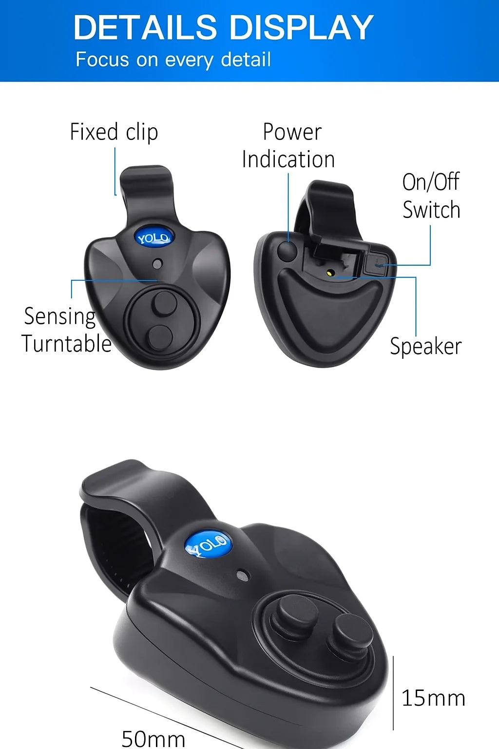 YOLO Fish Bell / Alarm – Reliable Fishing Alert
