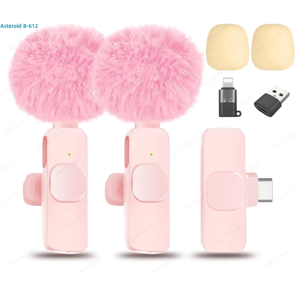 🎤 AirSync K1 Wireless Lavalier Microphone