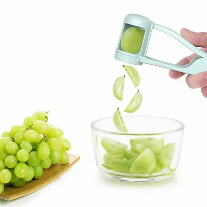 Grape & Tomato Cutter – Safe Slicer for Kids & Adults
