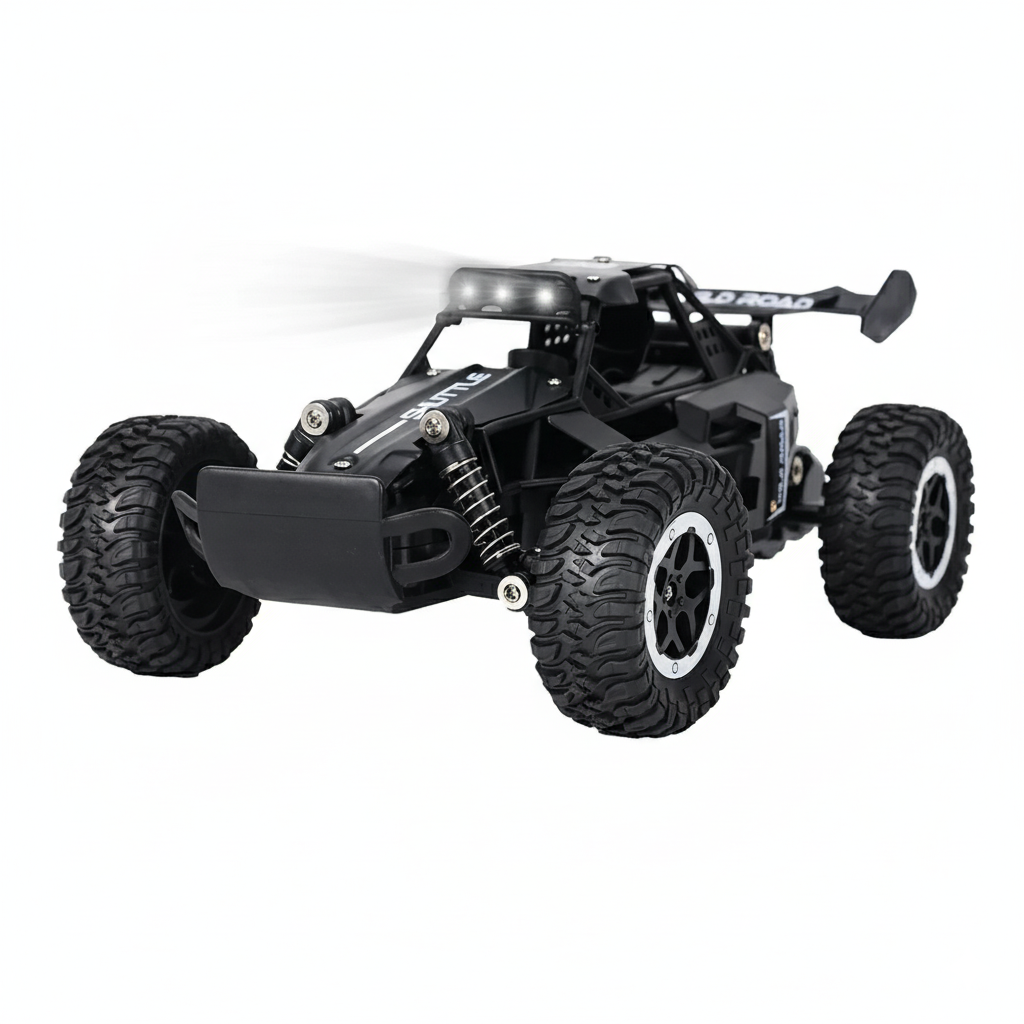 RC Off-Road Car – High-Speed Remote Control Vehicle with LED Lights
