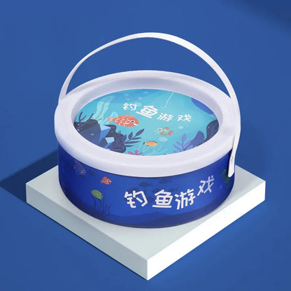 Montessori Wooden Fishing Toy – Educational Marine Life Game