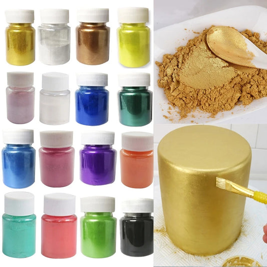 Edible Glitter Powder – Gold & Silver Cake Decoration (15g)