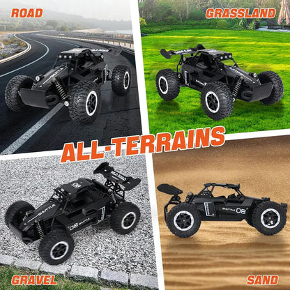 RC Off-Road Car – High-Speed Remote Control Vehicle with LED Lights