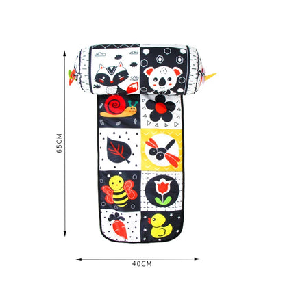 Baby Pillow Tummy Time Toy – Sensory Head-Up Training Pillow