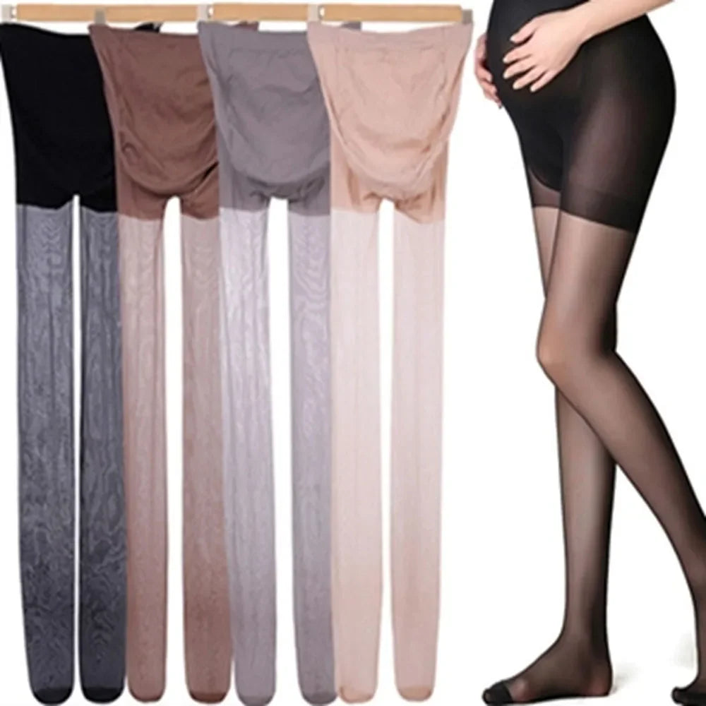 Maternity Pantyhose – Adjustable Belly Support Tights