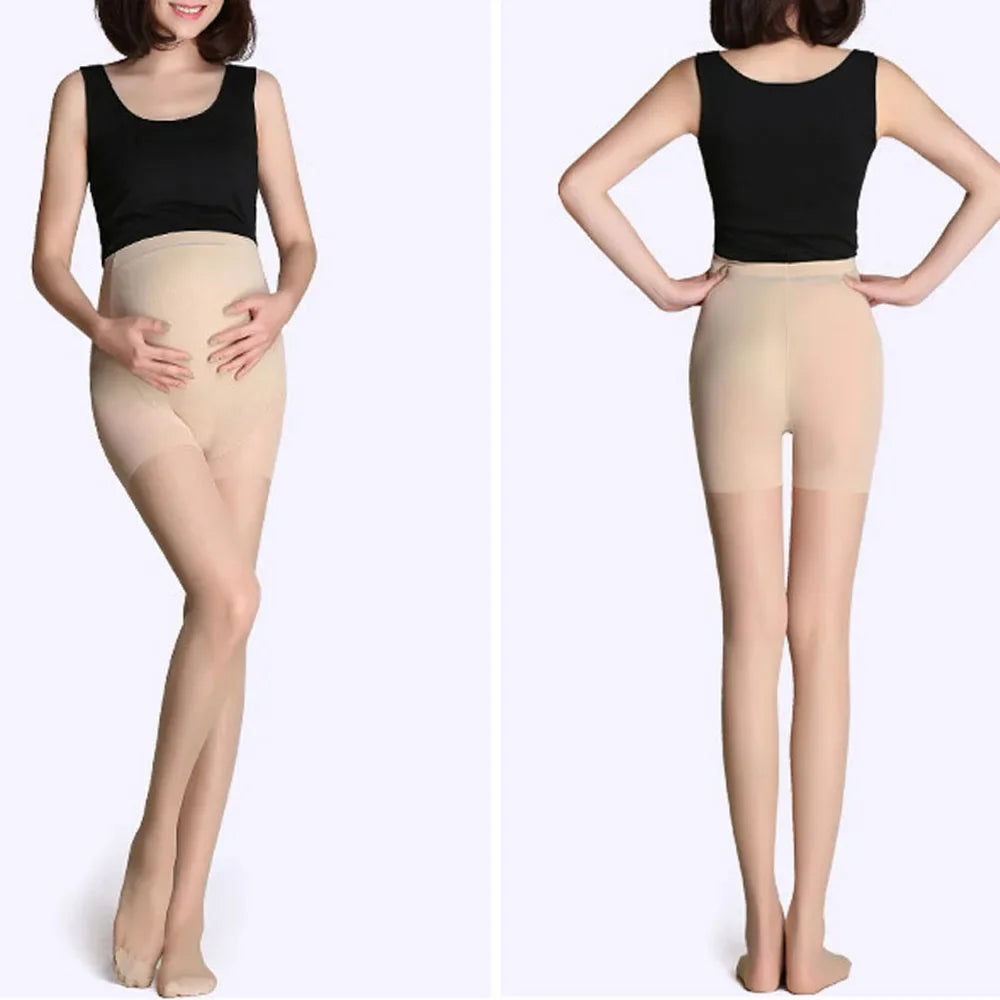 Maternity Pantyhose – Adjustable Belly Support Tights