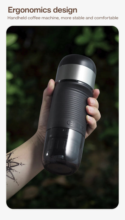 HiBREW MiniBarista Espresso Machine – Compact Power, Café-Quality Taste