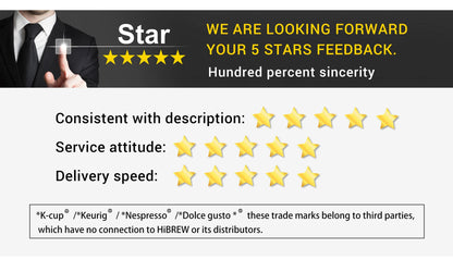 HiBREW MiniBarista Espresso Machine – Compact Power, Café-Quality Taste