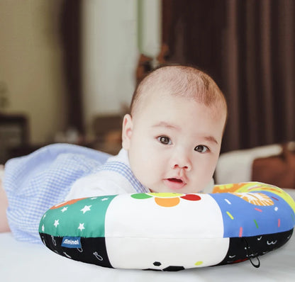 Baby Pillow Tummy Time Toy – Sensory Head-Up Training Pillow