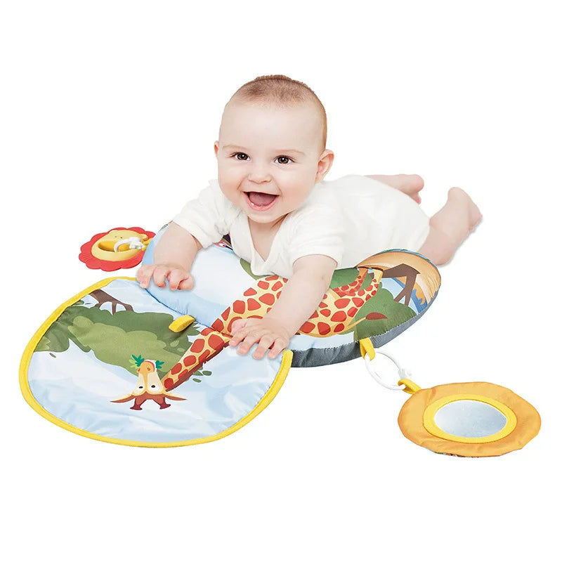 Baby Pillow Tummy Time Toy – Sensory Head-Up Training Pillow