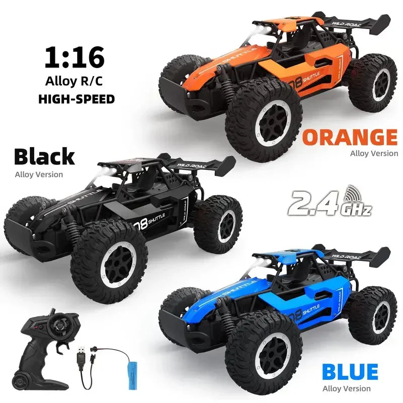 RC Off-Road Car – High-Speed Remote Control Vehicle with LED Lights