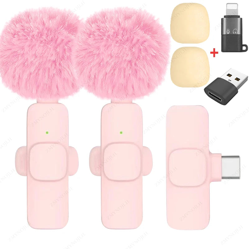 🎤 AirSync K1 Wireless Lavalier Microphone