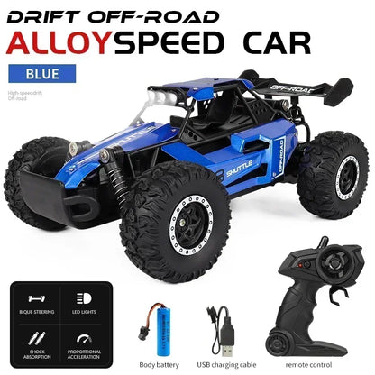 RC Off-Road Car – High-Speed Remote Control Vehicle with LED Lights