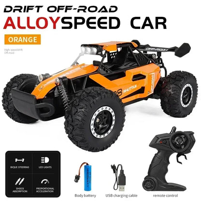 RC Off-Road Car – High-Speed Remote Control Vehicle with LED Lights