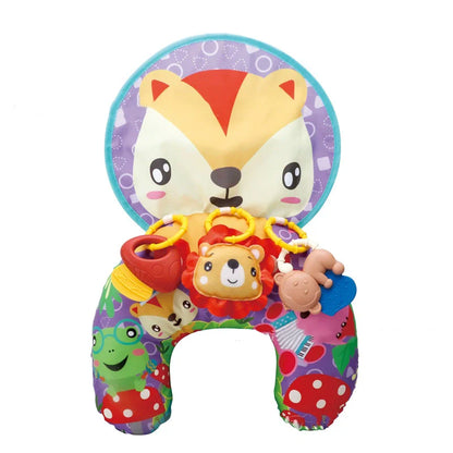 Baby Pillow Tummy Time Toy – Sensory Head-Up Training Pillow