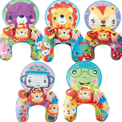 Baby Pillow Tummy Time Toy – Sensory Head-Up Training Pillow