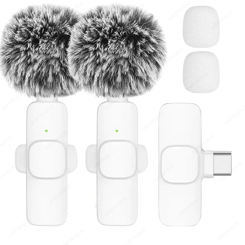 🎤 AirSync K1 Wireless Lavalier Microphone