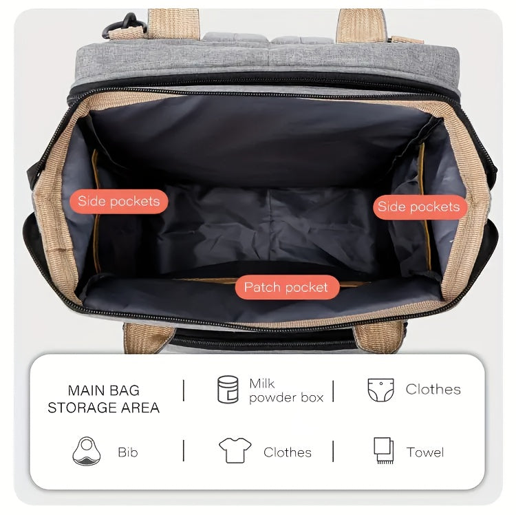 Expandable Travel Backpack – Large Capacity & Lightweight