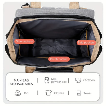 Expandable Travel Backpack – Large Capacity & Lightweight