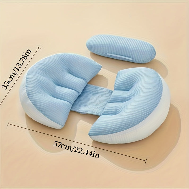 U-Shaped Maternity Pillow – Pregnancy Support for Side Sleepers