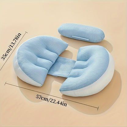 U-Shaped Maternity Pillow – Pregnancy Support for Side Sleepers