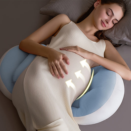 U-Shaped Maternity Pillow – Pregnancy Support for Side Sleepers