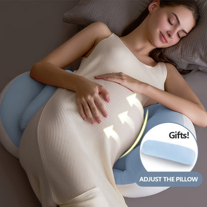 U-Shaped Maternity Pillow – Pregnancy Support for Side Sleepers