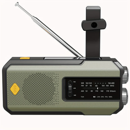 Emergency Radio – Solar Hand Crank with NOAA Weather Alert