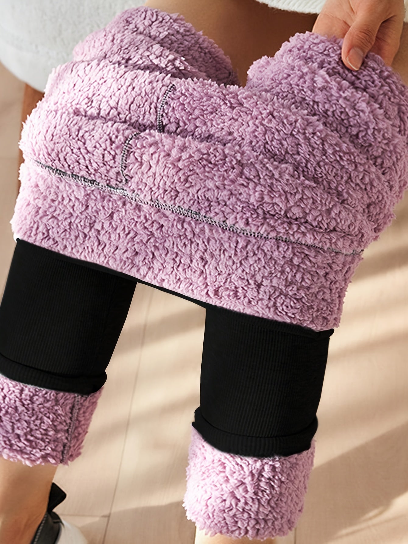 Fleece-Lined Jeggings – Warm High-Waisted Winter Leggings
