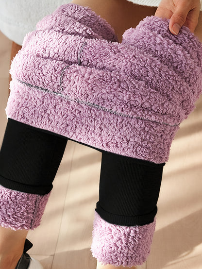 Fleece-Lined Jeggings – Warm High-Waisted Winter Leggings