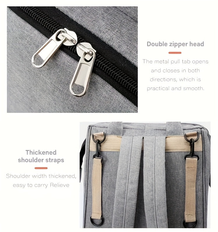 Expandable Travel Backpack – Large Capacity & Lightweight