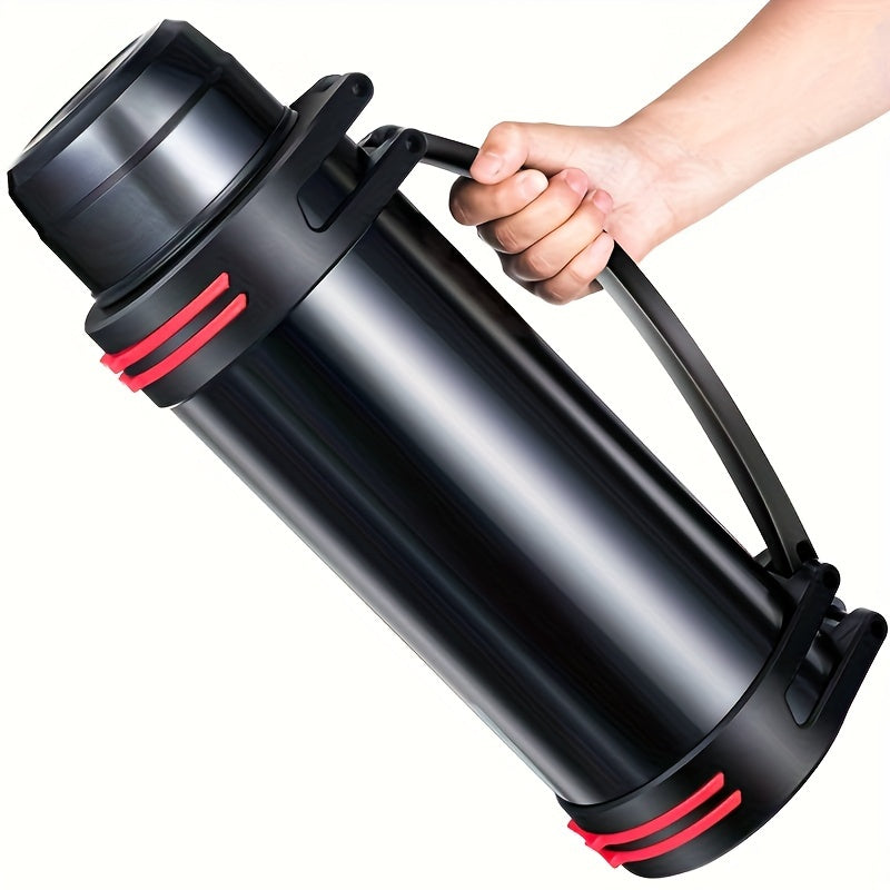 Black Stainless Steel Water Bottle – Sleek &amp; Durable