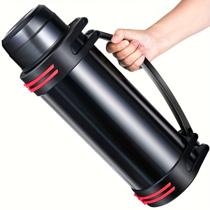 Black Stainless Steel Water Bottle – Sleek &amp; Durable