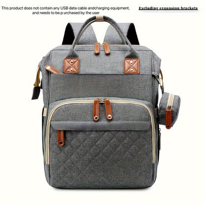 Ruffle Diaper Backpack – Stylish & Multifunctional Baby Bag